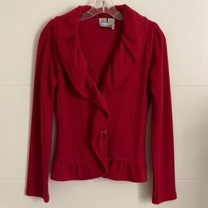 HWR Anthropologie wool jacket or cardigan